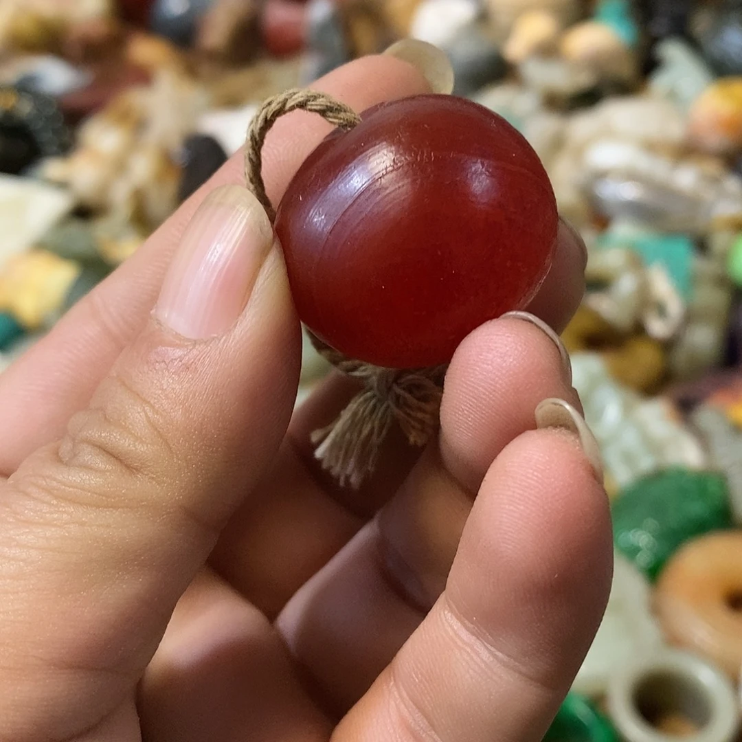 玛瑙/玉髓合金颈饰