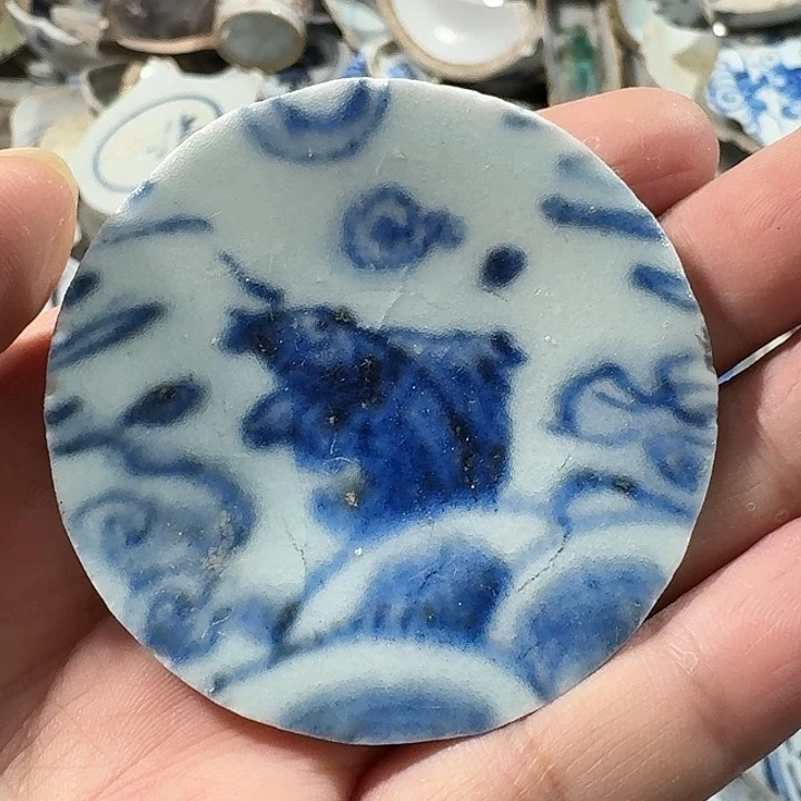 瓷片瓷片标本，顺丰包邮