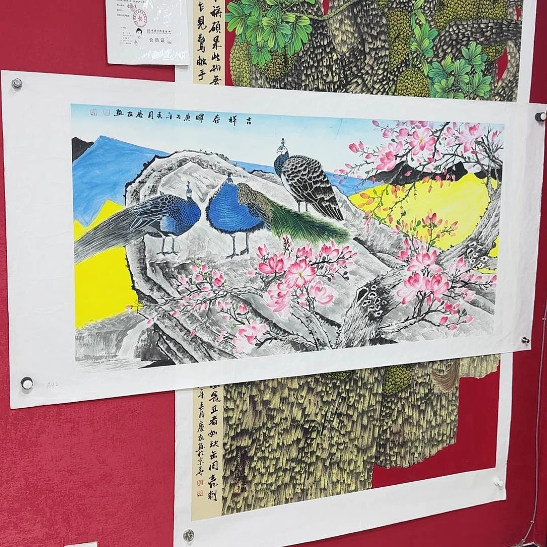 国画经典花鸟系列作品