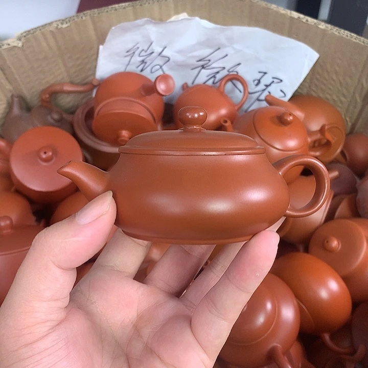 原矿朱泥茶壶茶具家用130