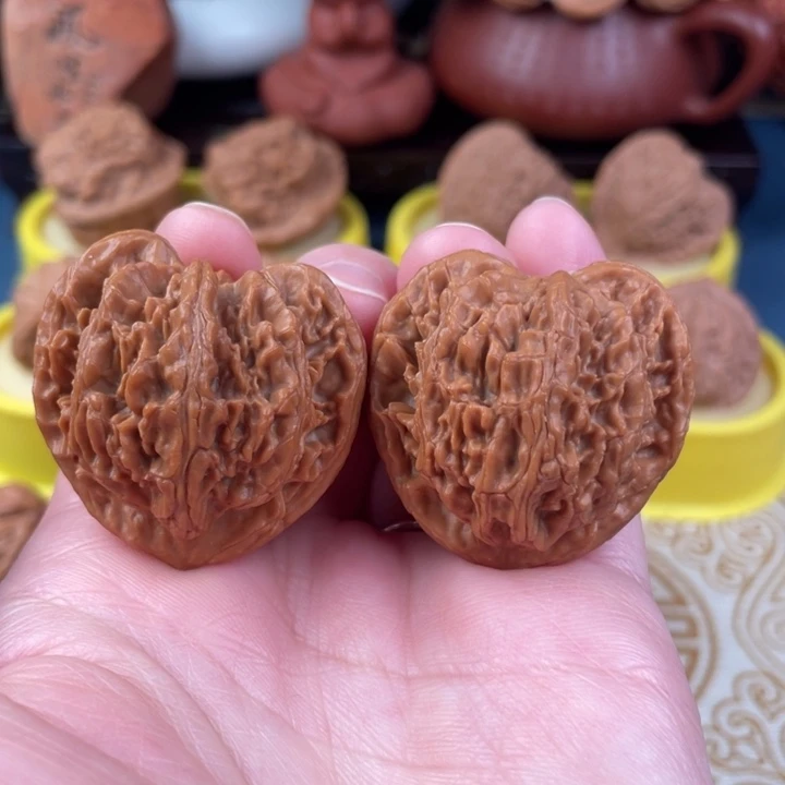 吊坠文玩核桃玉华宫38