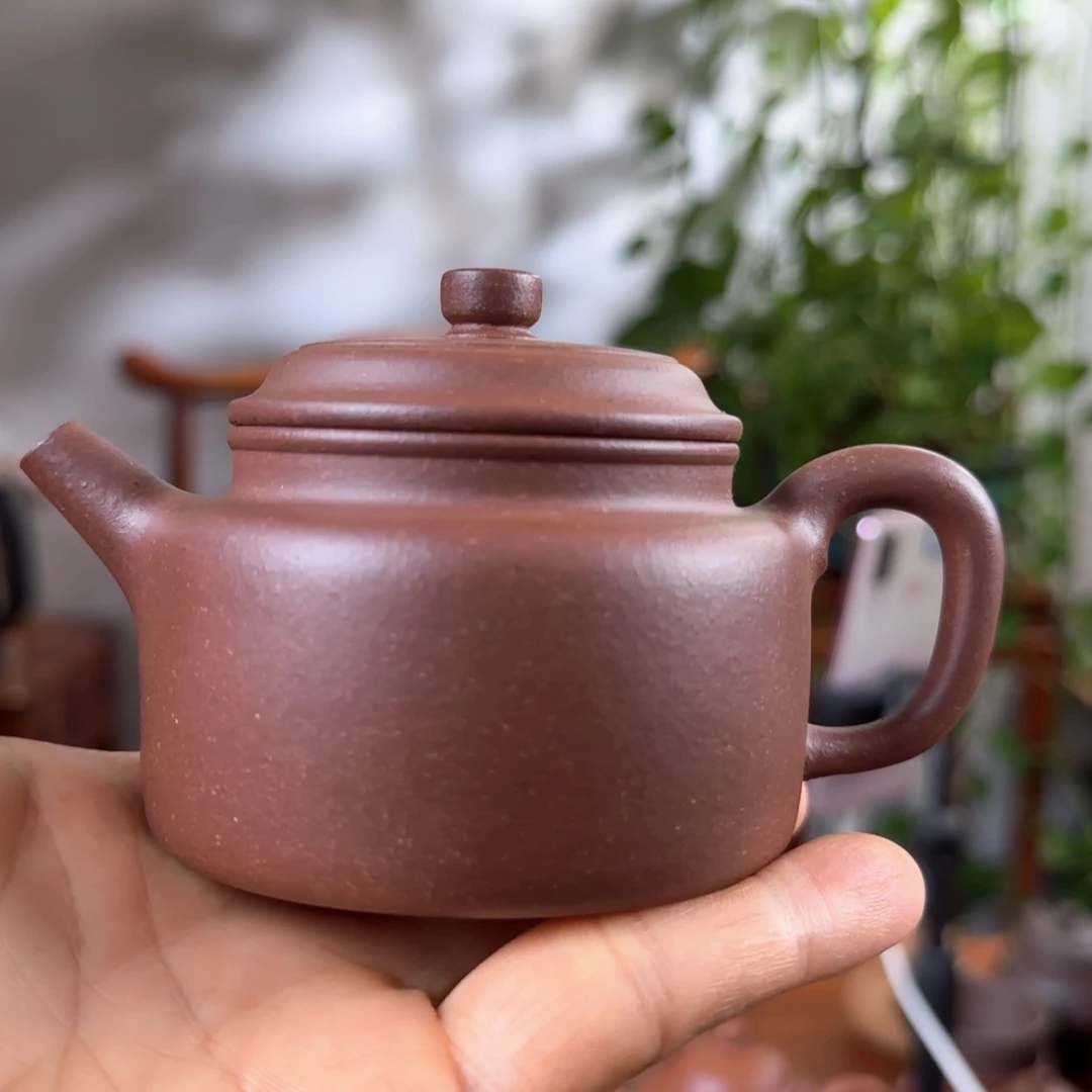 茶壶紫砂160 cc紫泥德中壶