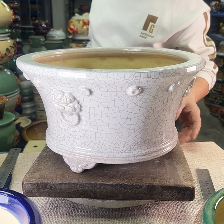 砚***泳坤堂石湾花盆陶瓷