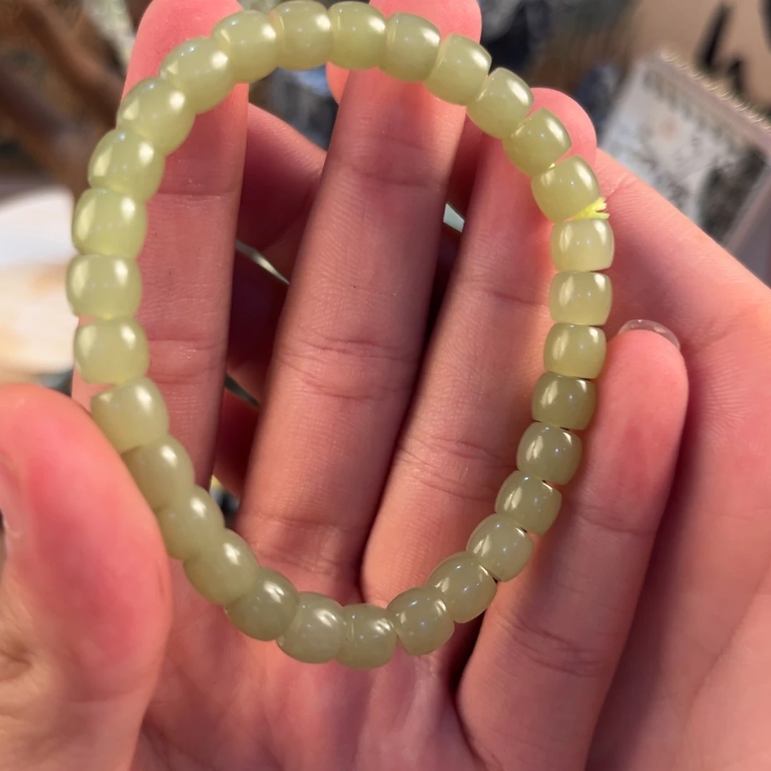 和田玉（糖玉）未镶嵌手链