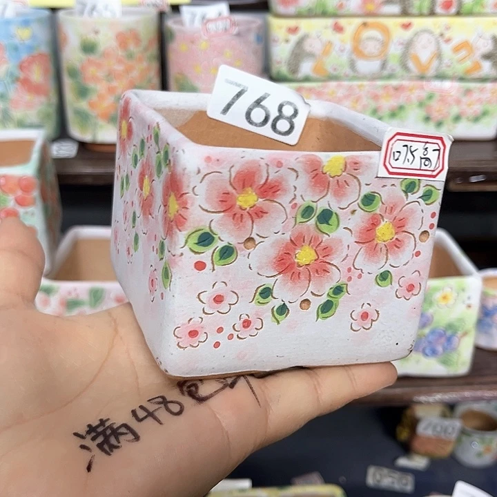 手工制作多肉花盆