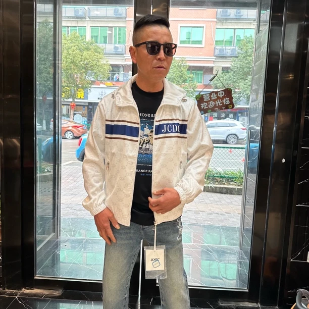 25年春夏新款正品JCDC男士休闲百搭轻奢时尚夹克外套