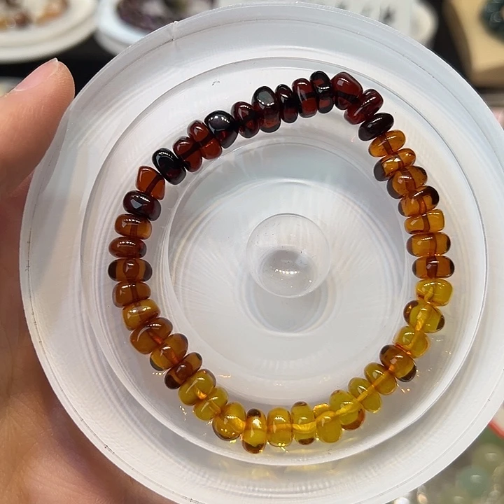 手链水晶未镶嵌609琥珀