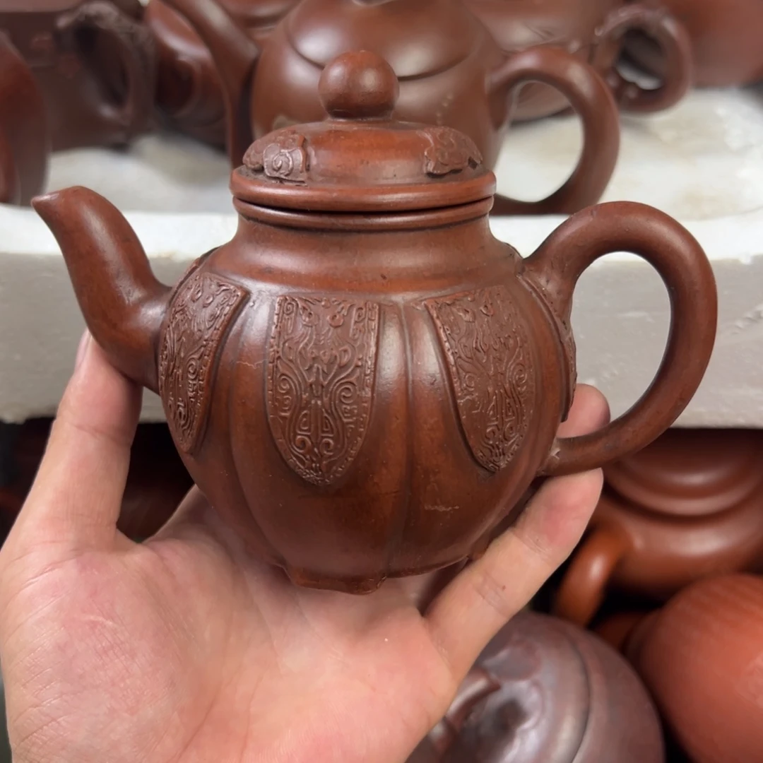茶壶紫砂宜兴原矿紫砂壶280毫升容量