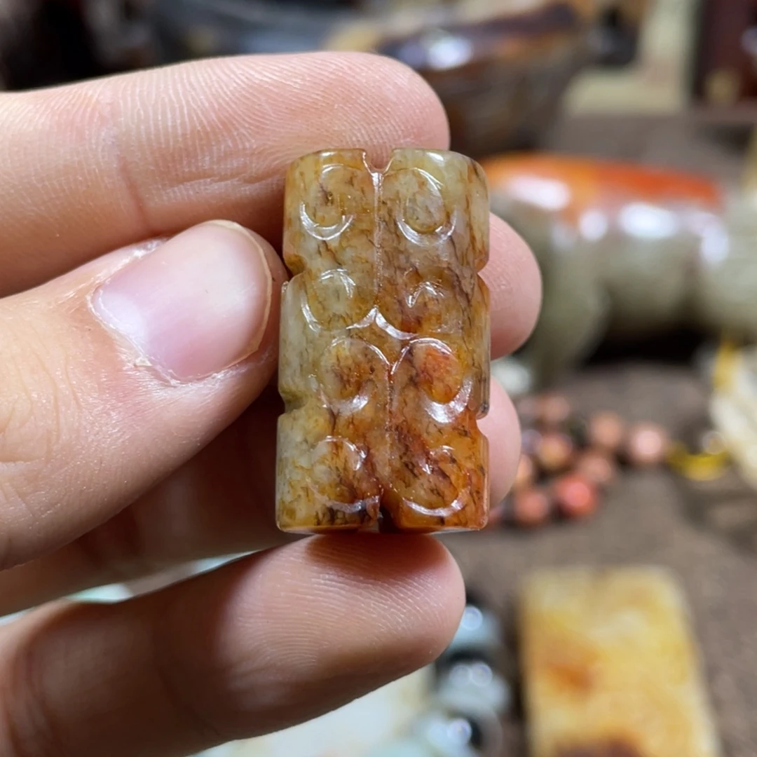 和田玉未镶嵌吊坠(不含链)