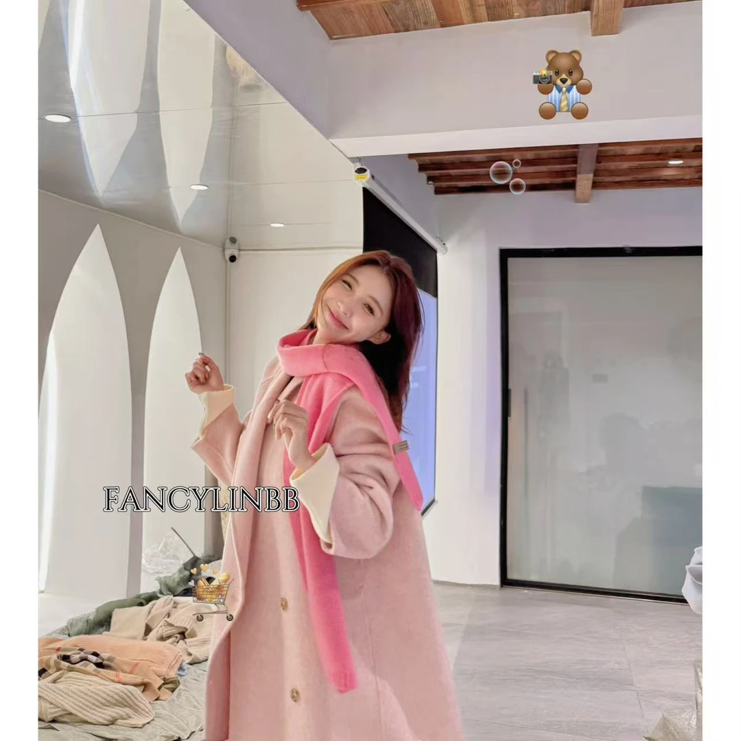 【典藏双面】林北鼻·100双面羊绒A版显瘦双面羊绒外套大衣