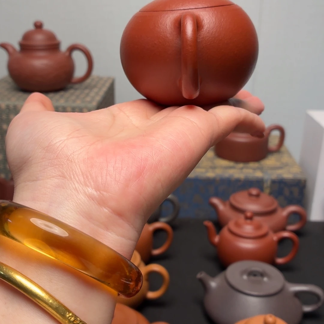 紫砂茶壶全手工西施