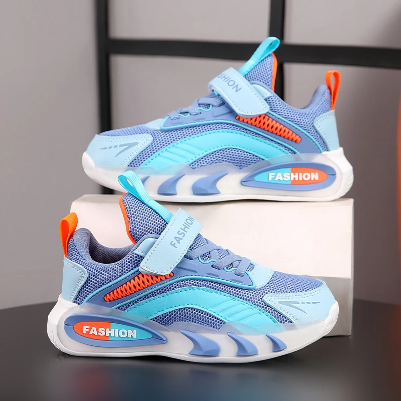 轻便鞋男男孩春夏秋季透气运动鞋儿童跑步鞋男童软底防滑防臭鞋子