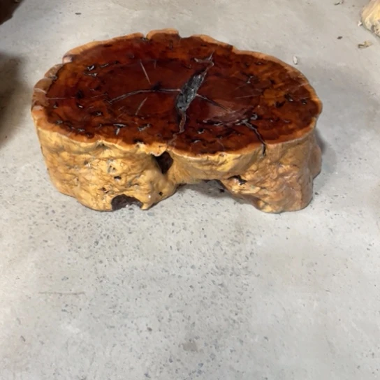 远***风龙纹枣木枣木底座