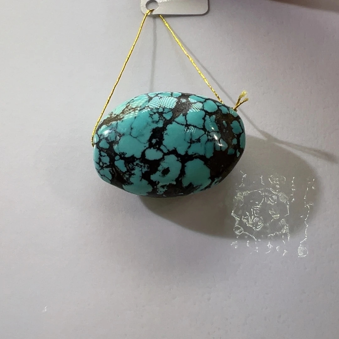 绿松石未镶嵌挂件