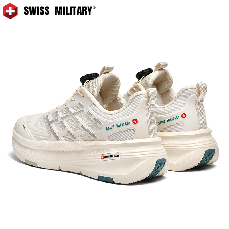SWISS MILITARY城市户外鞋男女夏季情侣透气网面鞋跑步休闲徒步鞋