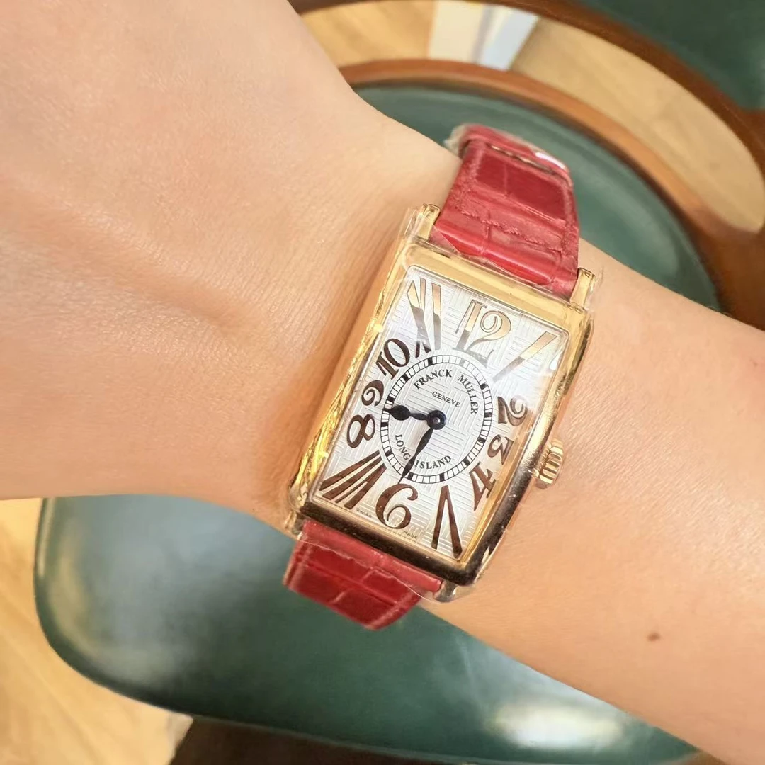 95新 Franck Muller/法兰克穆勒 石英,33x23mm,玫瑰金,250907003