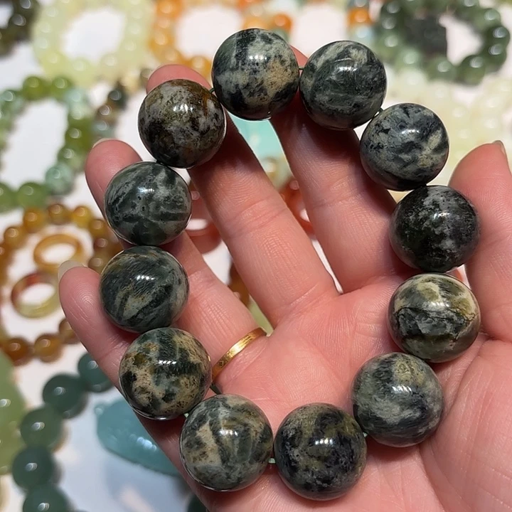 蛇纹石玉未镶嵌手串