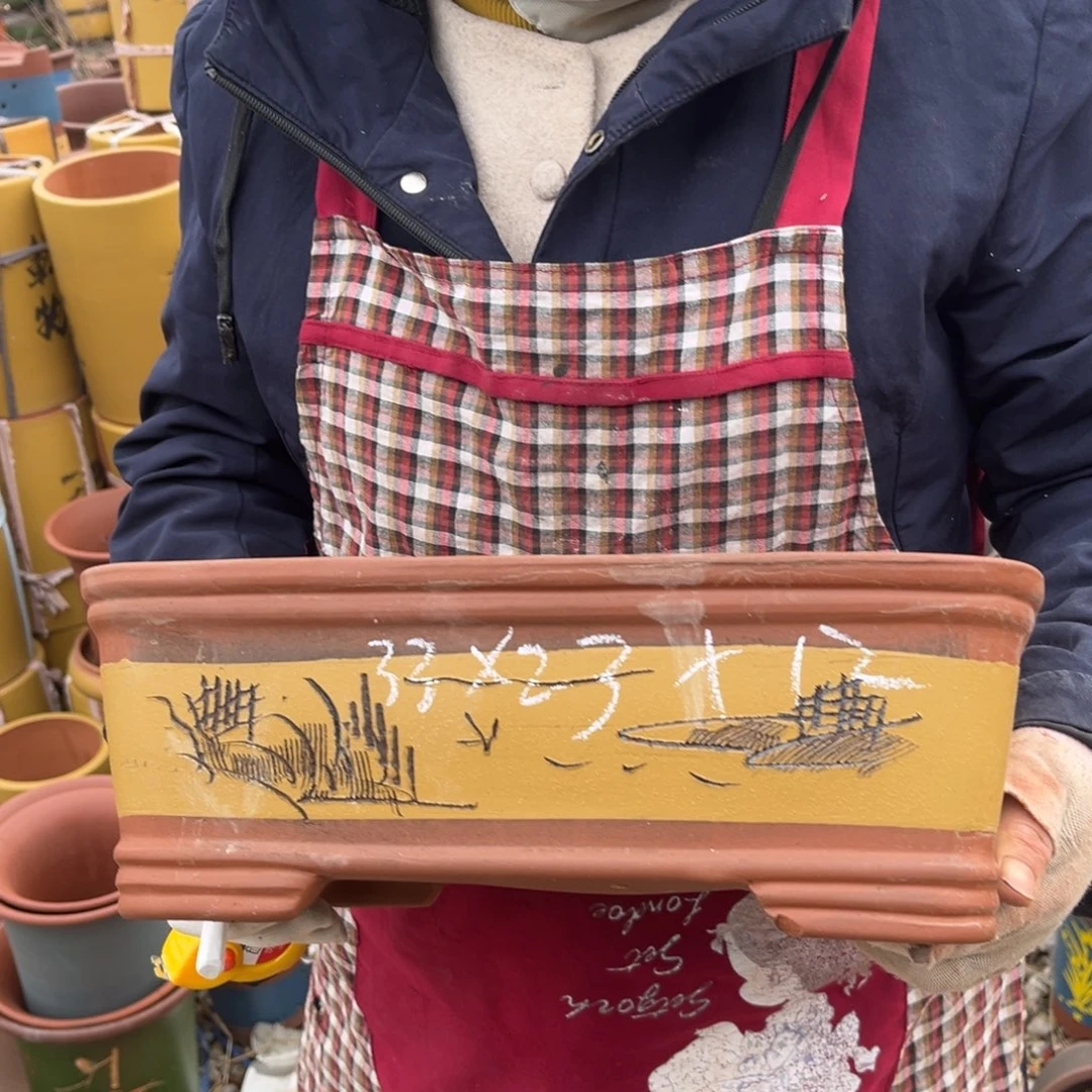 紫砂花盆紫砂花盆