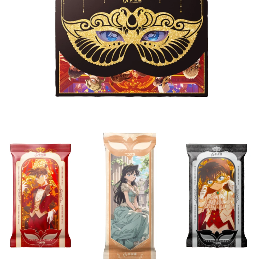 【叠/O7】卡卡漫 名侦探柯南第二弹收藏卡牌