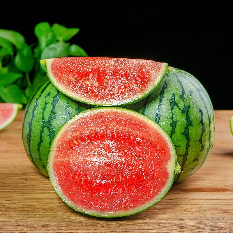 现摘山东2k糖丸西瓜新鲜水果蜜甜多汁皮薄清甜当季水果冰淇淋西瓜