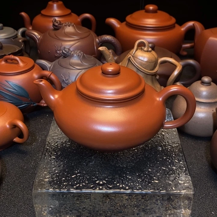 虚***竹紫砂茶壶14888666663555