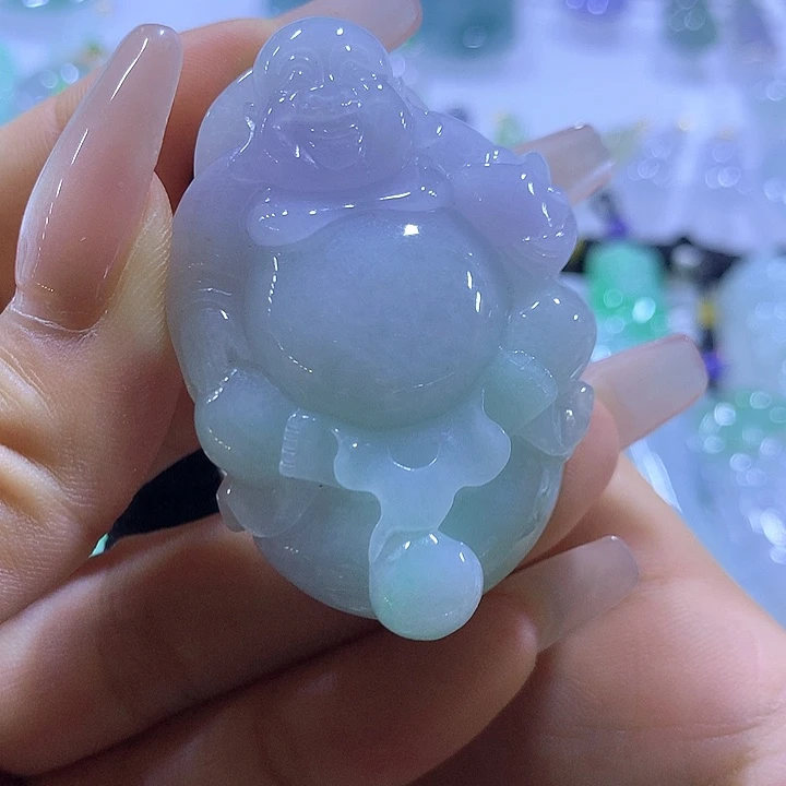 翡翠未镶嵌颈饰天然翡翠A货吊坠