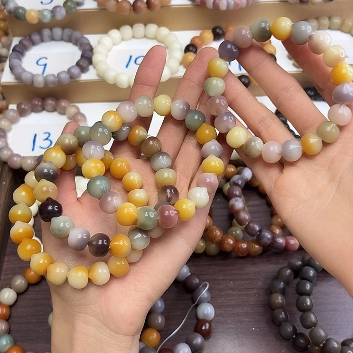 菩提根/象牙果手串卡13猫头