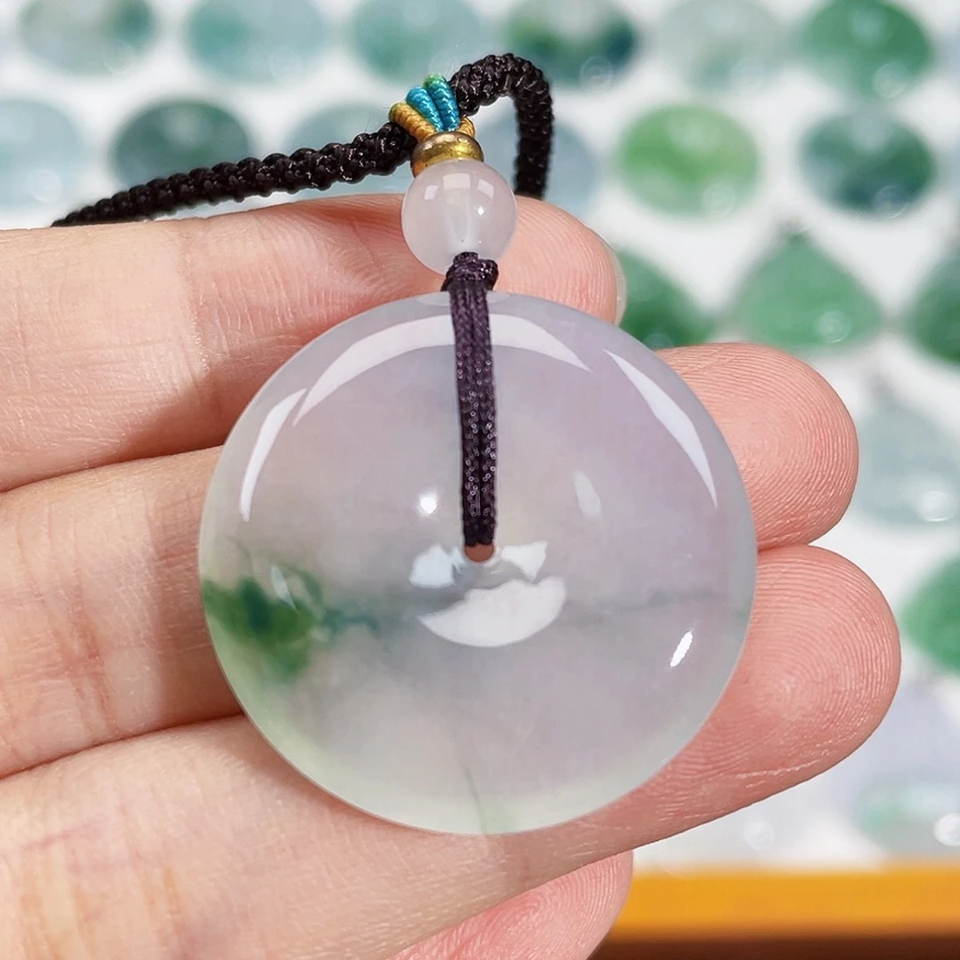 颈饰未镶嵌翡翠吊坠