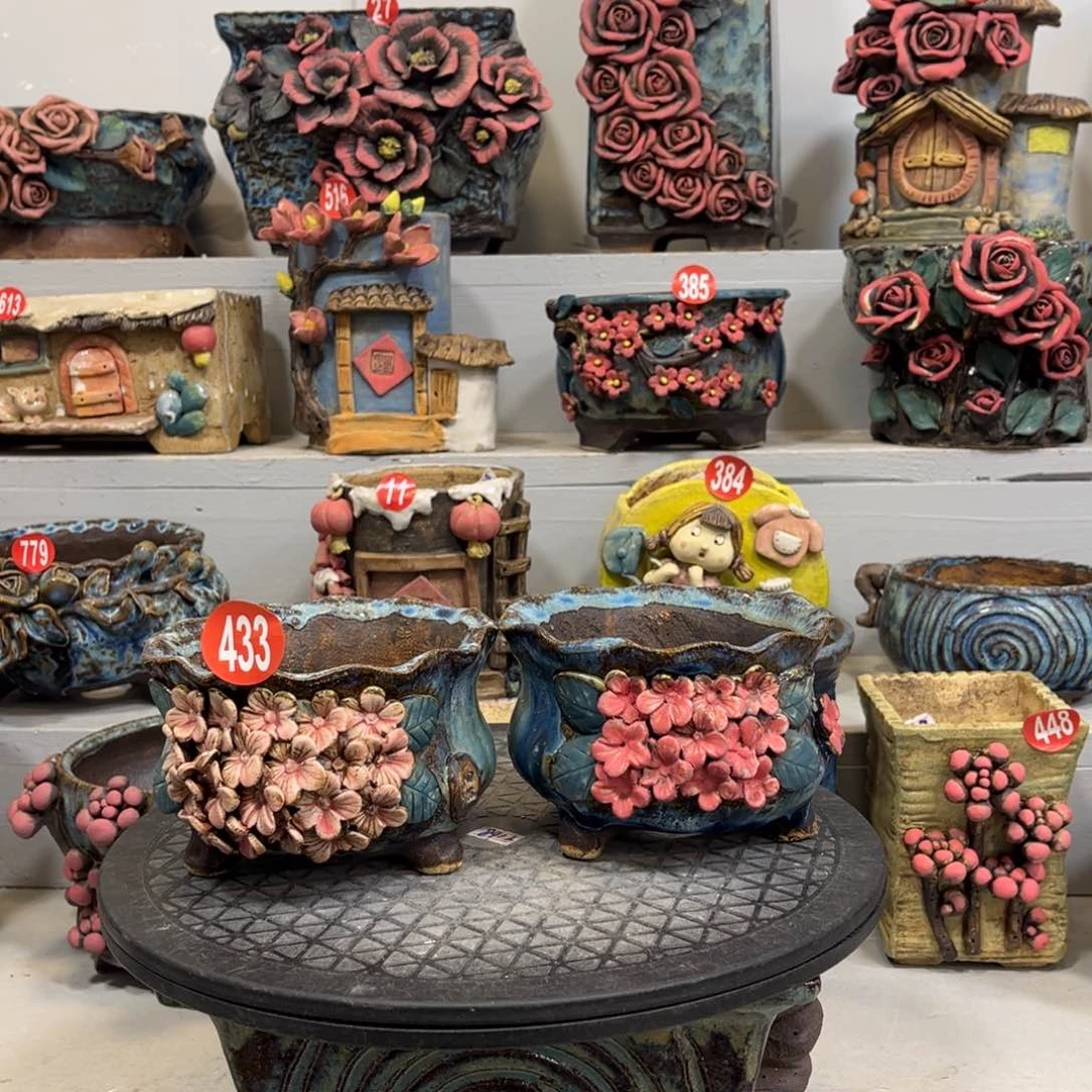 陶瓷福利433 号陶然花盆厂家直销