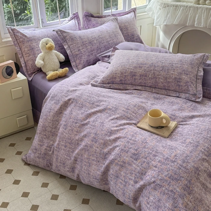 【四季款】2025新款加厚全棉四件套纯棉加厚加密简约款