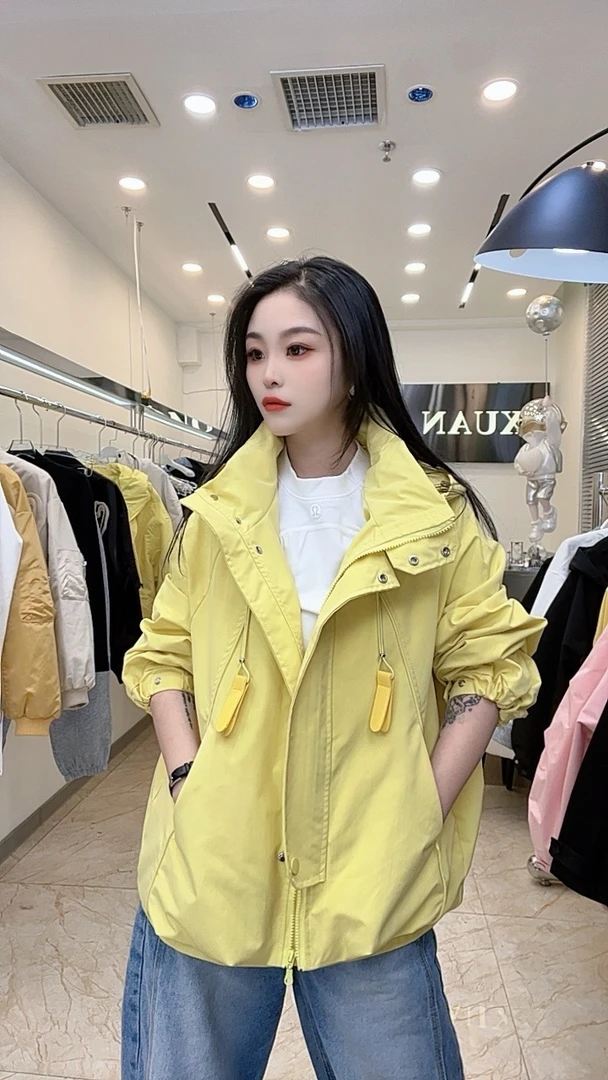 【炫壹桐优选】25年早春新款小众设计师大兜兜棉服外套遮肉显瘦2332