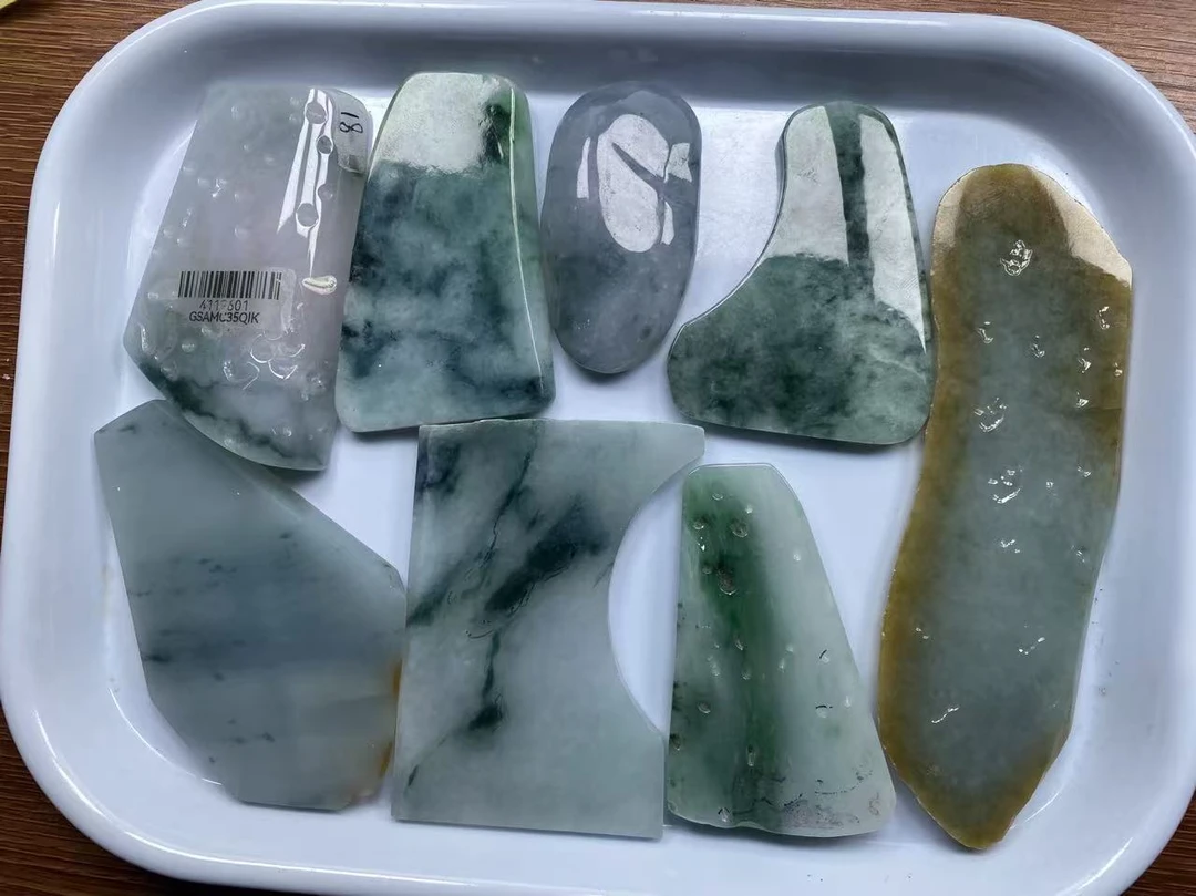 贤贤珠宝天然缅甸翡翠片料边角料直播拍品链接