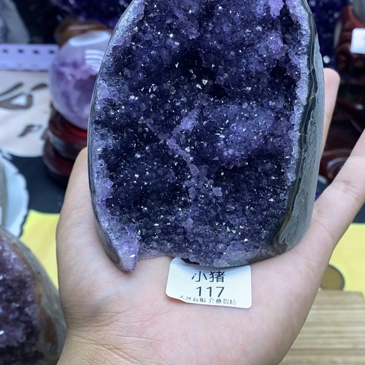 未镶嵌紫晶大型摆件（非配饰）