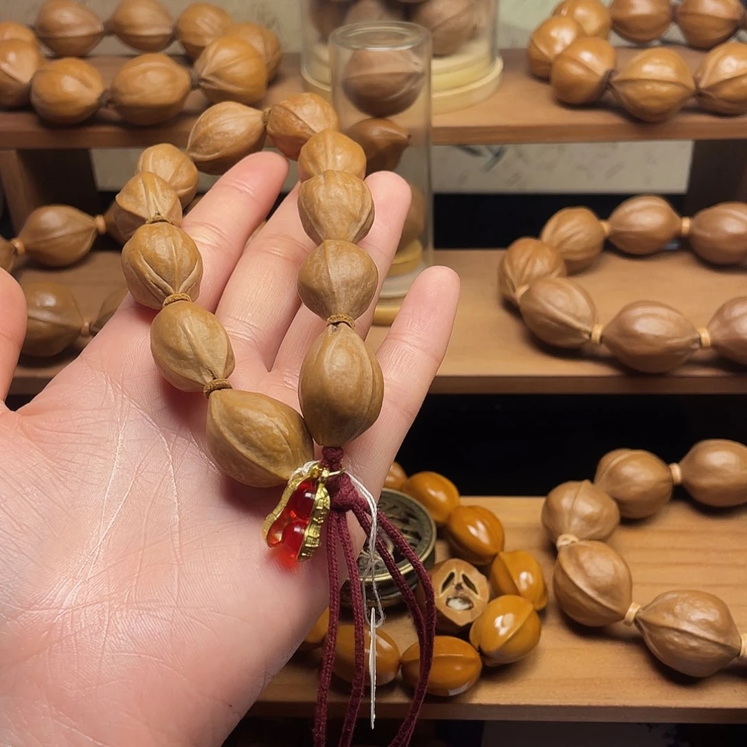 橄榄核手串/手链听*か16.24梅林铁核