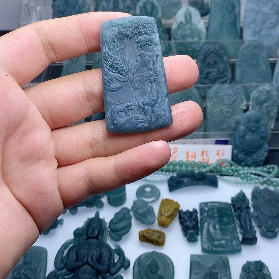 定制翡翠未镶嵌悟到