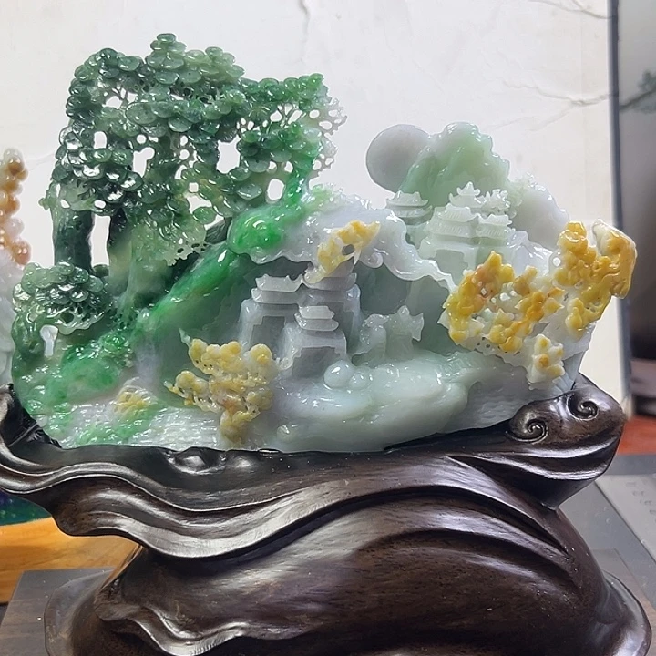 正***未镶嵌摆件翡翠翡翠