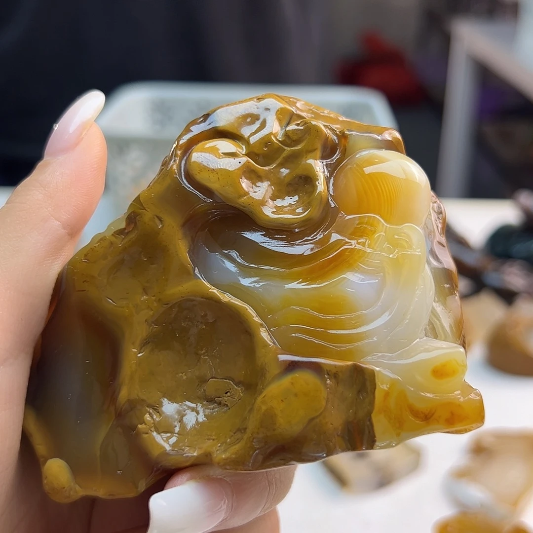 玛瑙/玉髓未镶嵌颈饰