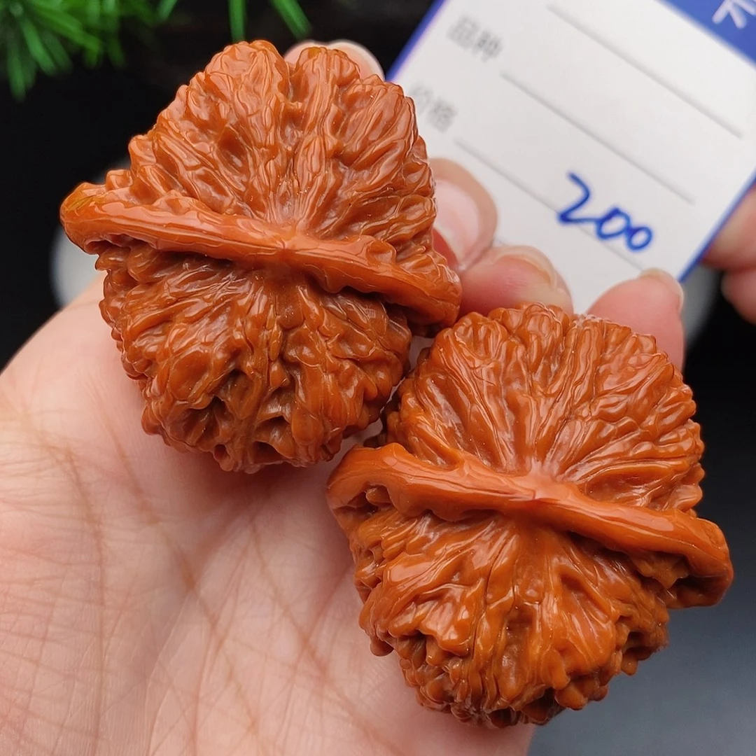 把件文玩核桃42四座楼狮子头200