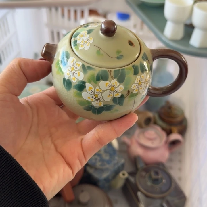 微瑕陶瓷茶具茶杯茶壶