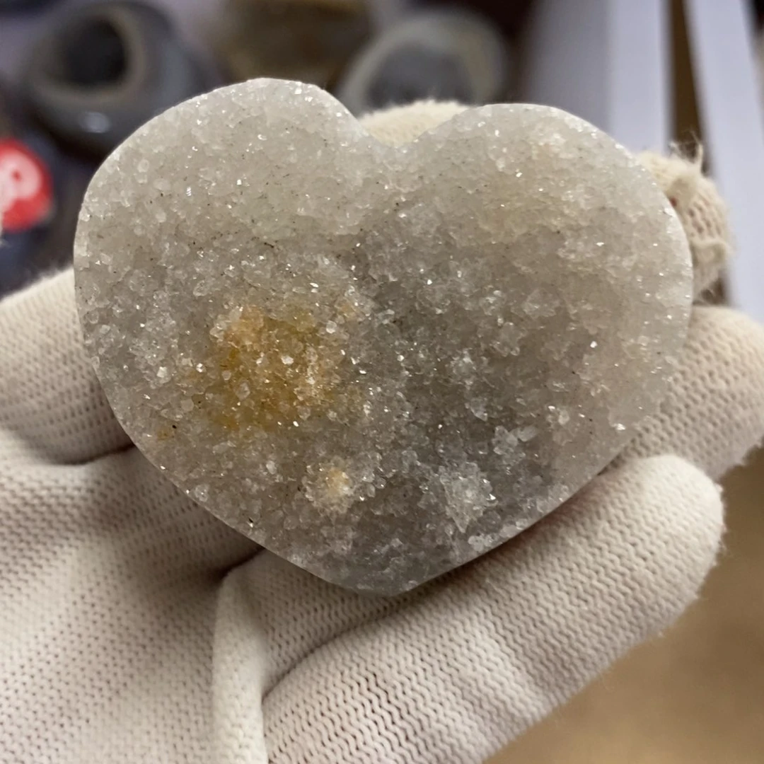 水晶花花爱心未镶嵌