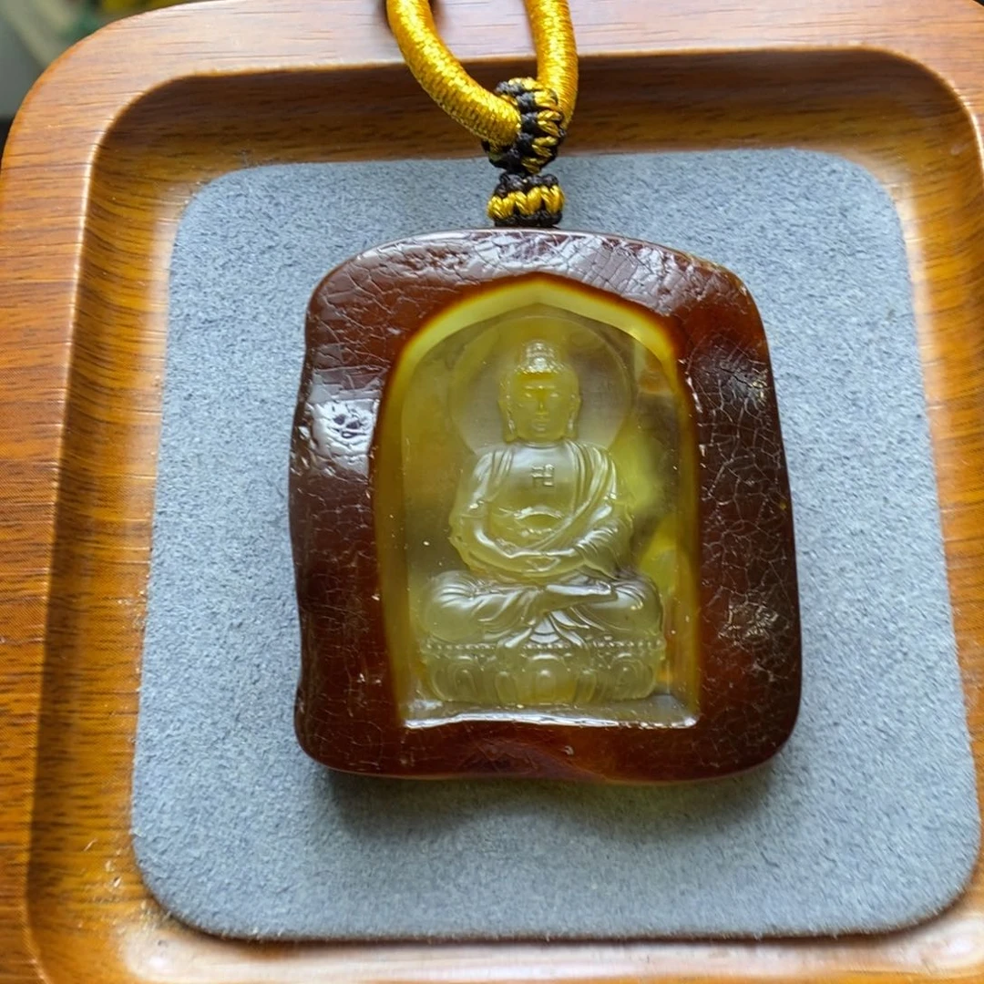 未镶嵌项链蜜蜡木*羊郎