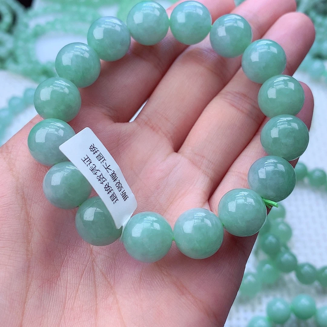 翡翠未镶嵌毛衣链