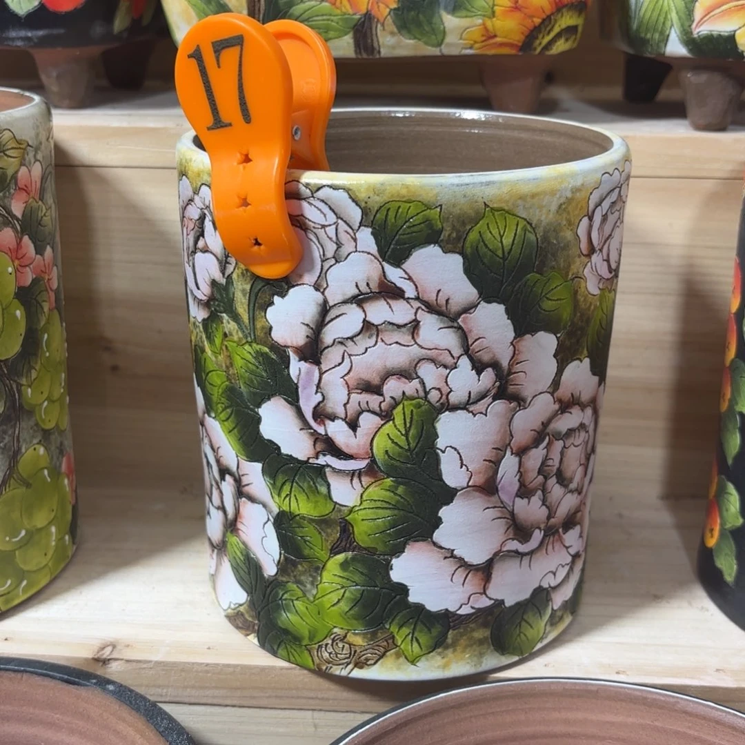 景德镇手绘花盆陶瓷12/15