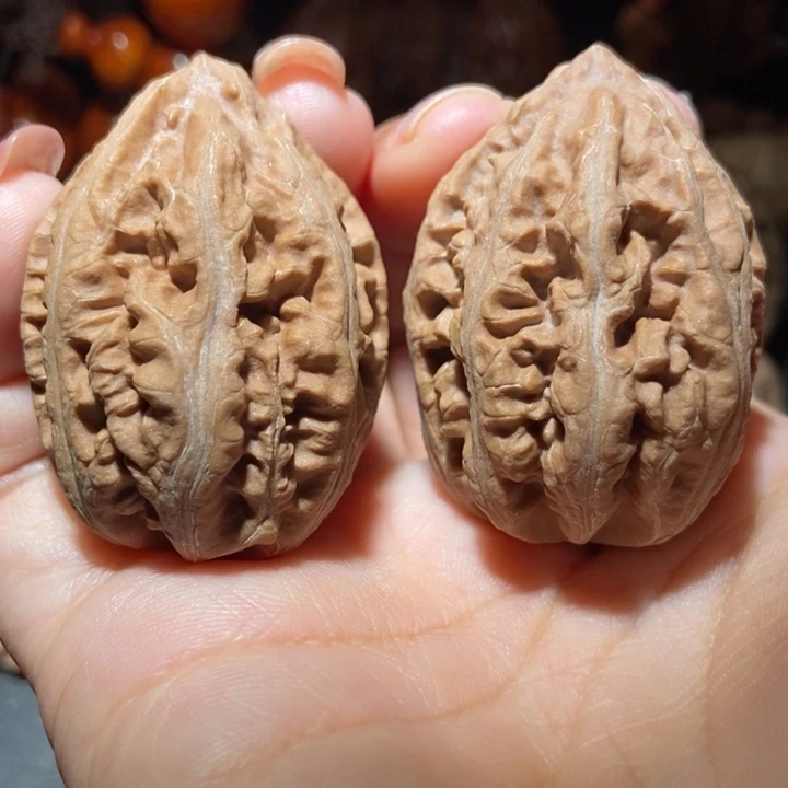 把件文玩核桃东北楸子小雪225