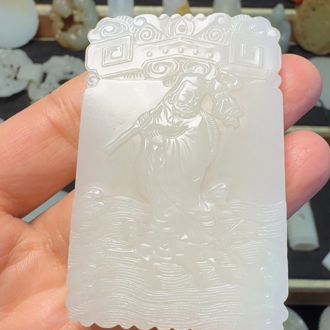 和田玉（糖玉）未镶嵌挂件