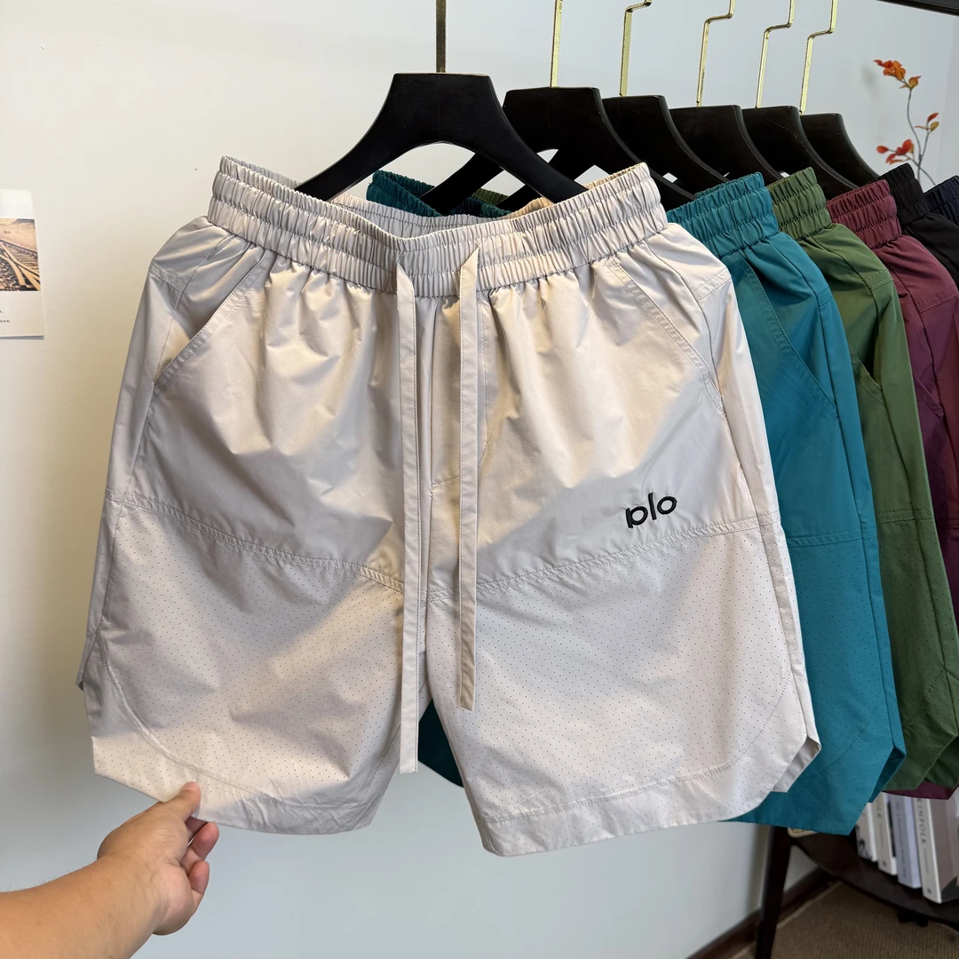 NINEDAO/玖岛夏季港风时尚潮流薄款男士速干短裤百搭五分裤子大码