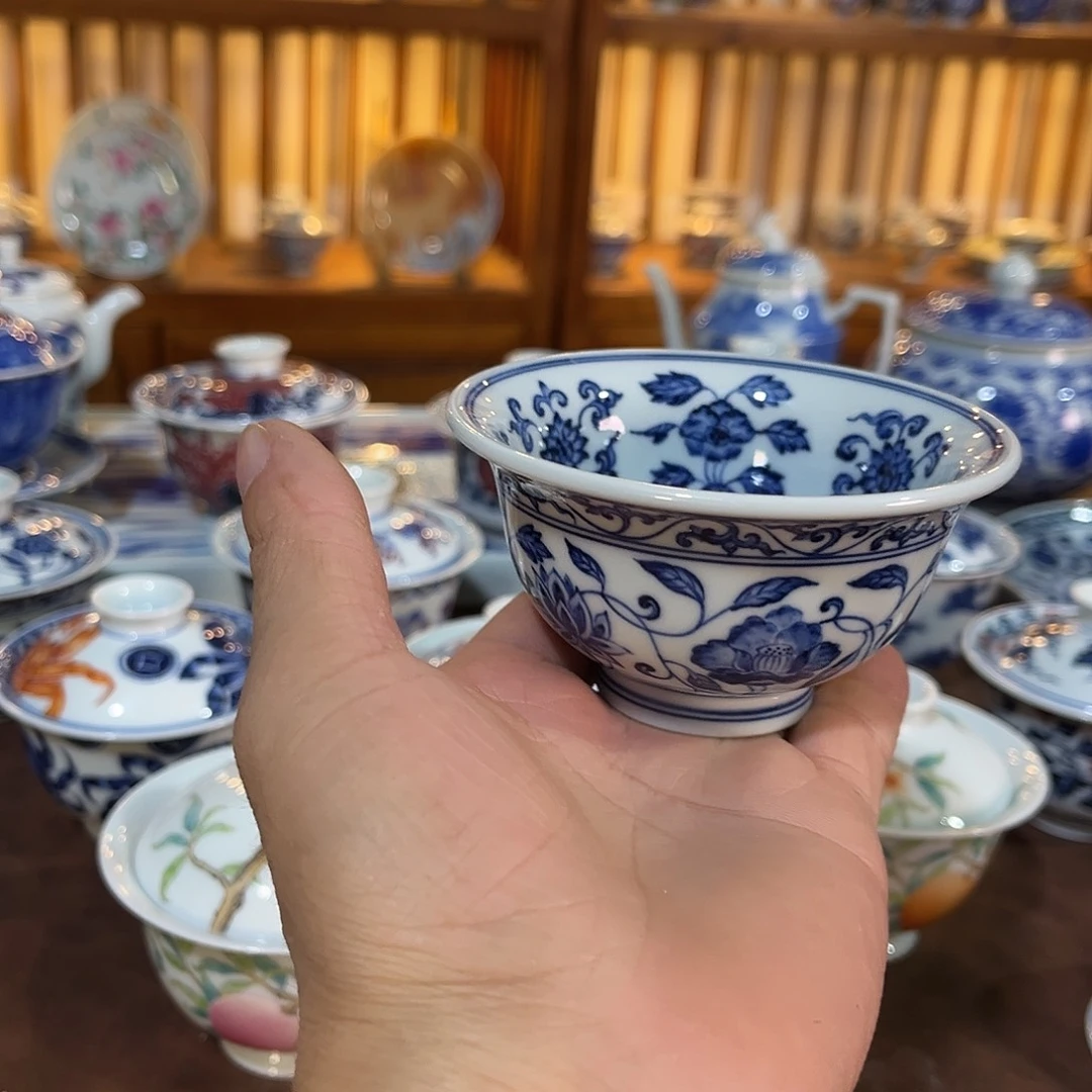 錡镇堂手工手绘杯