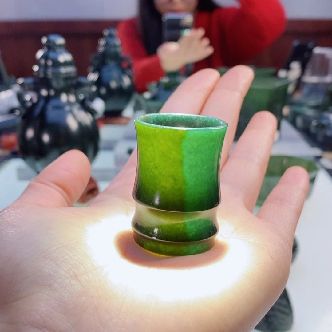 和田玉（青玉）摆件未镶嵌