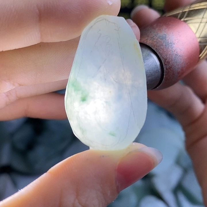 翡翠裸石纯天然翡翠