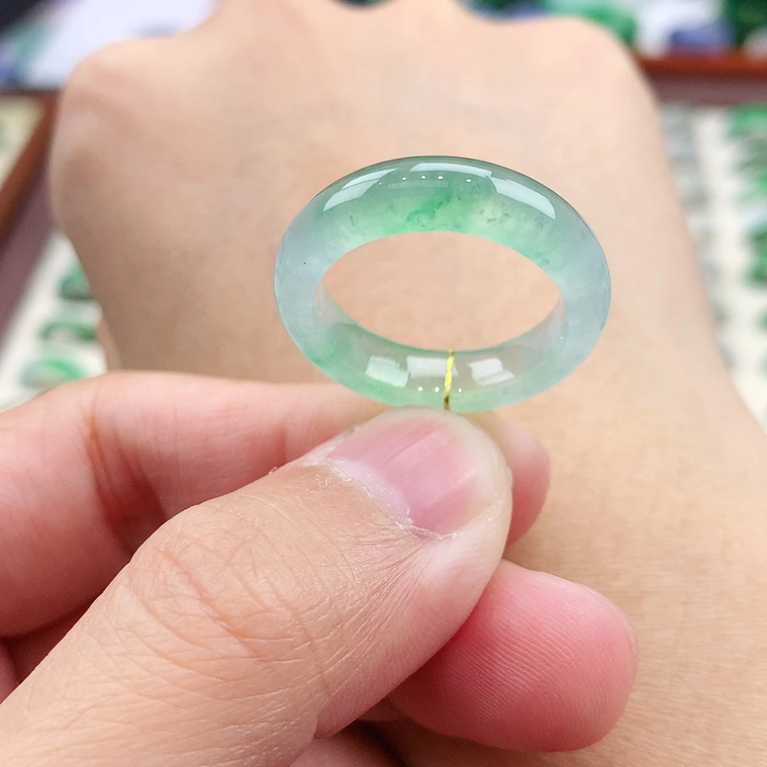 未镶嵌戒指翡翠18号